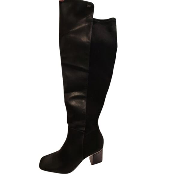 DKNY Cilli Knee high Boot in Black EUC Size 9.5 - Picture 10 of 10